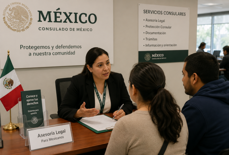 Asesoría Legal gratuita en el consulado de Mexico