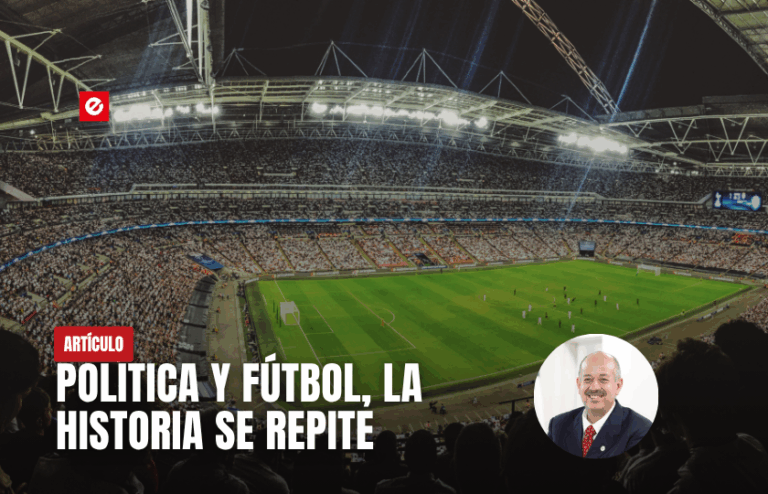 Política y fútbol, la historia se repite