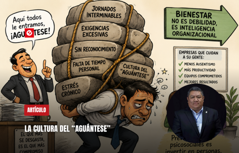 La cultura del “aguántese”